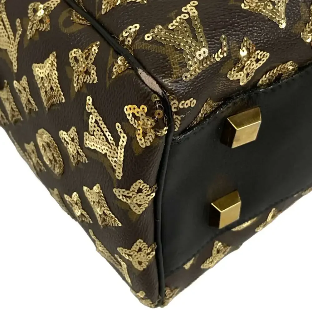 Louis Vuitton Speedy 30 Handbag M40244 Monogram Canvas Sequins